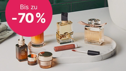 Reduzierte Produkte aus unserem Beauty-Outlet entdecken Beauty-Produkte